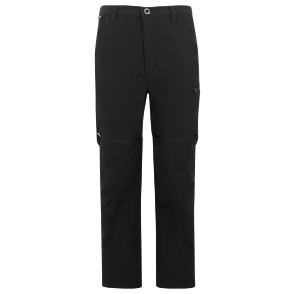 Regatta Junior Highton Stretch Zip Off Trousers Zip-Off-Hose Kinder (Gr 15-16 Years |schwarz)