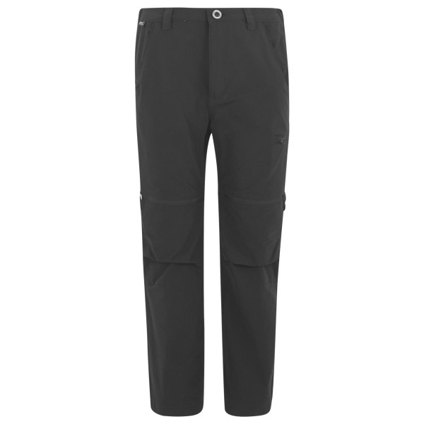 Zip-Off Hose Regatta Junior Highton Stretch Zip Off Trousers Kinder (Gr 15-16 Years |grau/schwarz)