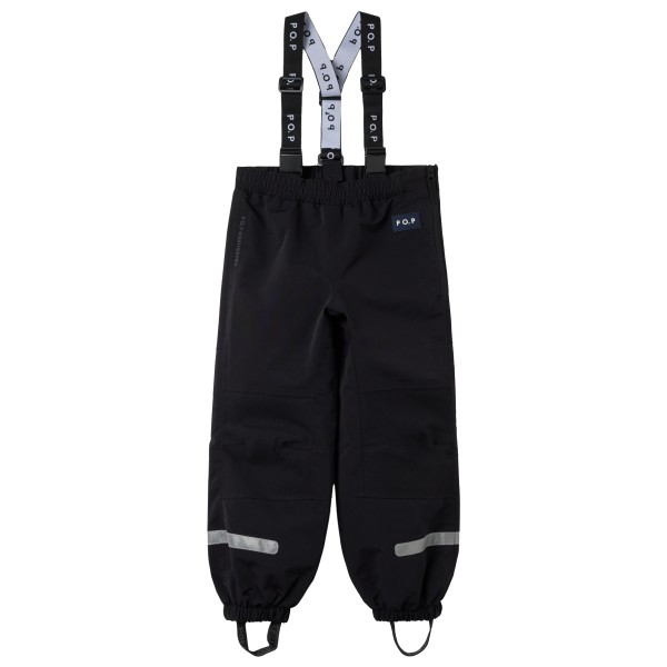 PO. P Kid’s Stormy Low Trouser Regenbroek Zwart