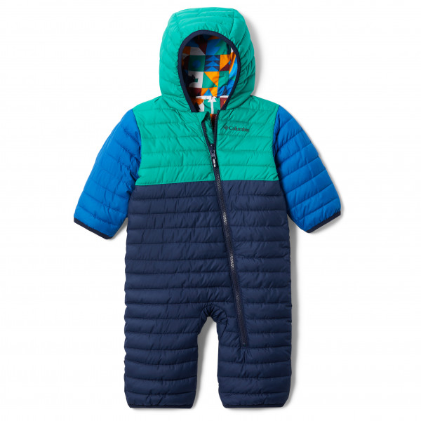 Image of Columbia - Kid's Powder Lite Reversible Bunting - Overall Gr 12-18 Months;18-24 Months;3-6 Months;6-12 Months rosa;türkis bei Bergfreunde.ch - der Outdoor Shop