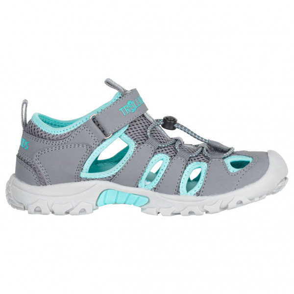 Image of Trollkids - Kid"s Kristiansand Sandal - Sandalen Gr 28 grau'