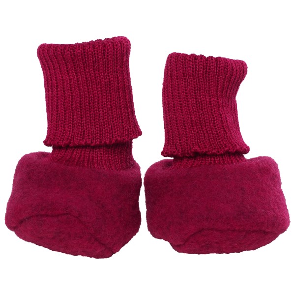 Reiff Fleecepuschen Hüttenschuhe Kinder Alltag (Gr 0 |rot)