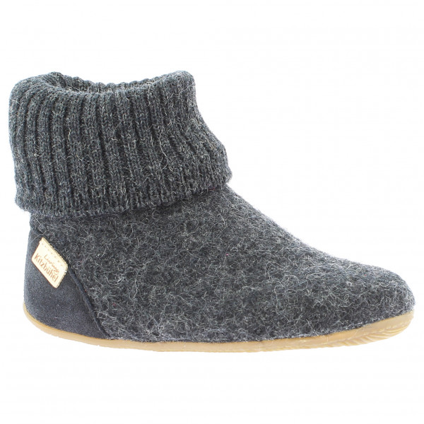 Image of Living Kitzbühel - Kid"s Hüttenschuh Uni No. 4230 - Hüttenschuhe Gr 26;27;28;29;30;31;32;33;34;35 blau;grau;grün;lila;rot'