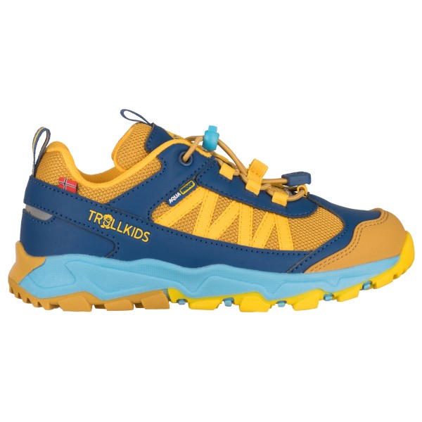 Trollkids Tronfjell Hiker Low Multisportschuhe Kinder Wandern (Gr 32 |blau)