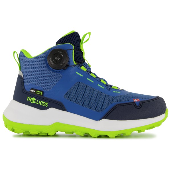 Image of Trollkids - Kid"s Trollfjord Hiker Mid - Wanderschuhe Gr 37;40 blau'