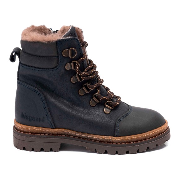 Image of Bisgaard - Kid"s Gert Lamb - Winterschuhe Gr 32;33;34;35;36;37;38;39;40 braun;schwarz/braun'