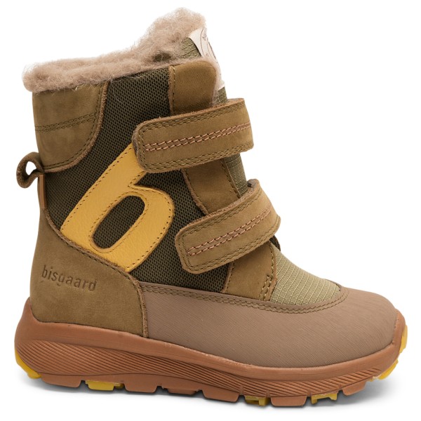 Image of Bisgaard - Kid"s Spencer Tex - Winterschuhe Gr 24;25;26;27;28;29;30;31;32;33;34 braun;rot'