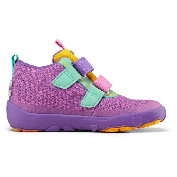 Image of Affenzahn - Kid"s Knit Happy - Freizeitschuhe Gr 21 creative tukan /lila'