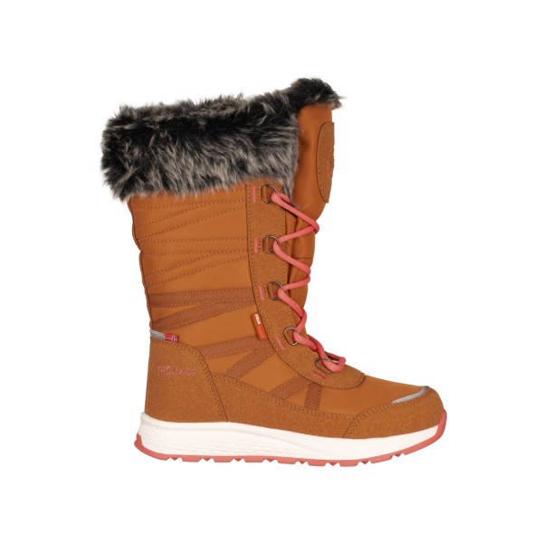 Image of Trollkids - Girl"s Hemsedal Winter Boots XT - Winterschuhe Gr 28 braun'