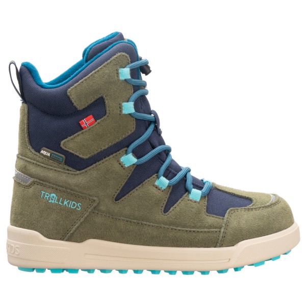 Trollkids Finnmark Winter Boots Kinder (Gr 28 |oliv |wasserdicht)