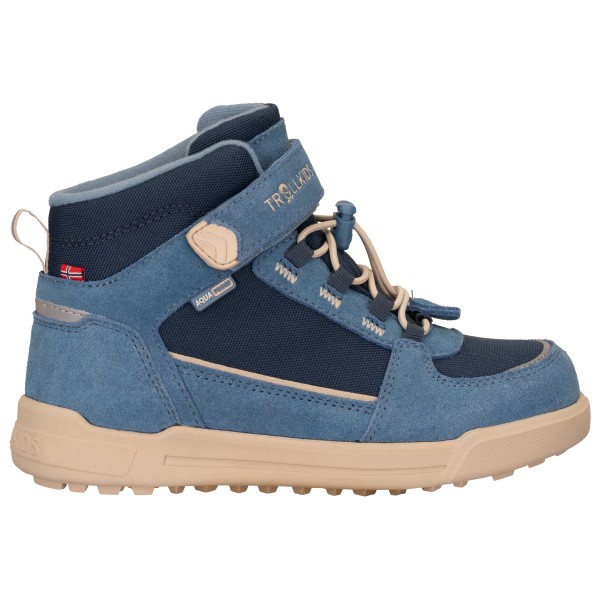 Trollkids Kid’s Gryllefjord Mid Cut Vrijetijdsschoenen Blauw
