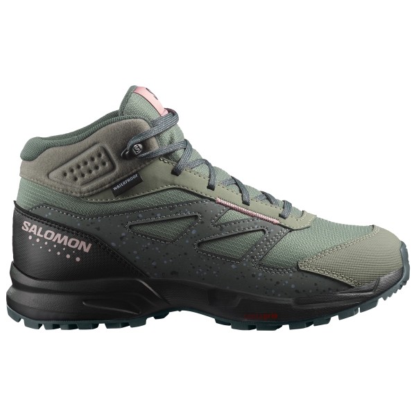 Image of Salomon - Kid"s Outway Mid CSWP - Wanderschuhe Gr 33 schwarz/grau'