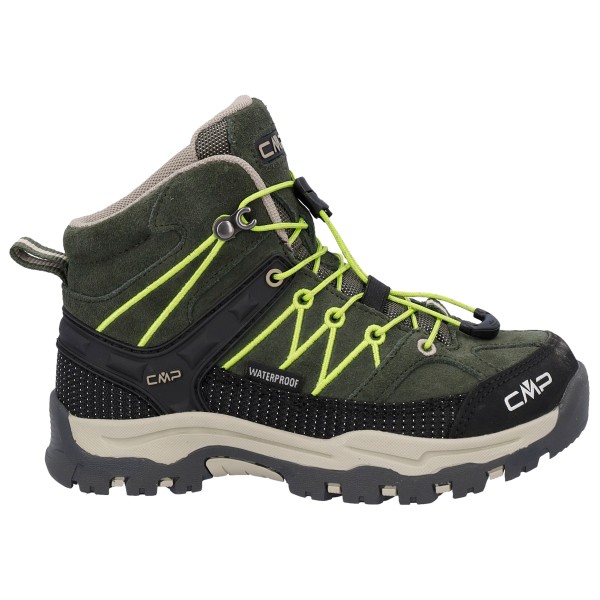 Wanderschuhe CMP Rigel Mid Trekking Shoes Waterproof Kinder (Gr 32 |oliv |wasserdicht)