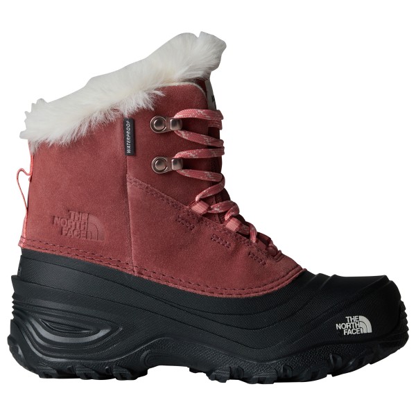 The North Face Youth's Shellista V Lace WP Winterschuhe Kids (Gr 29,5 |schwarz/rot |wasserdicht)