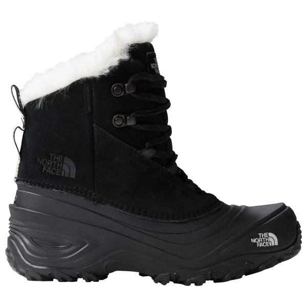 Image of The North Face - Youth"s Shellista V Lace WP - Winterschuhe Gr 1;12K;13K;2;3;4;5;6;7 schwarz;schwarz/rot'
