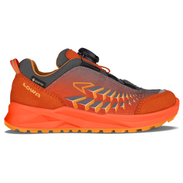 Lowa Ferrox GTX Lo Multisportschuhe Kinder Wandern (Gr 32 |rot |wasserdicht)