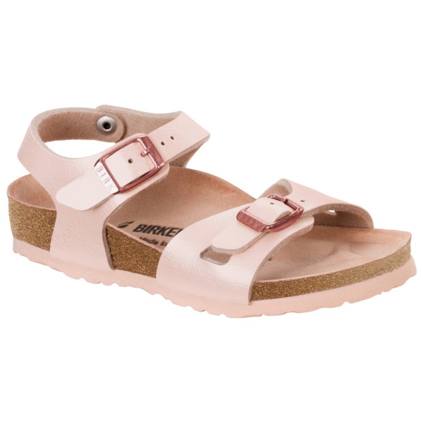 Image of Birkenstock - Kid"s Rio BF Graceful - Sandalen Gr 27 - Narrow;29 - Narrow;30 - Narrow;31 - Narrow;32 - Narrow;33 - Narrow;34 - Narrow;35 - Narrow;36 - Narrow beige;rosa/braun'