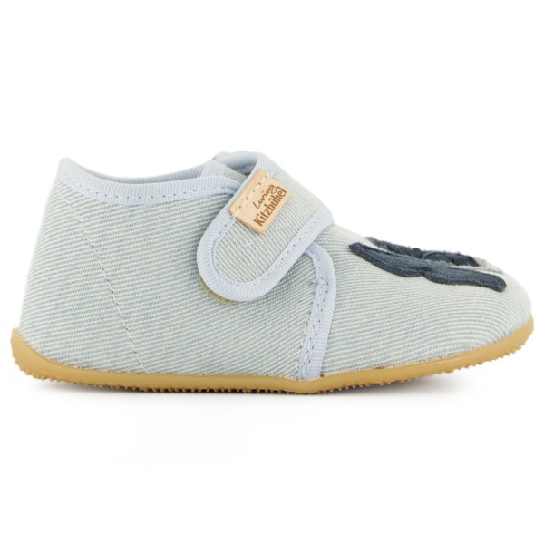 Image of Living Kitzbühel - Kid"s Babyklett Wal - Hüttenschuhe Gr 20 grau'