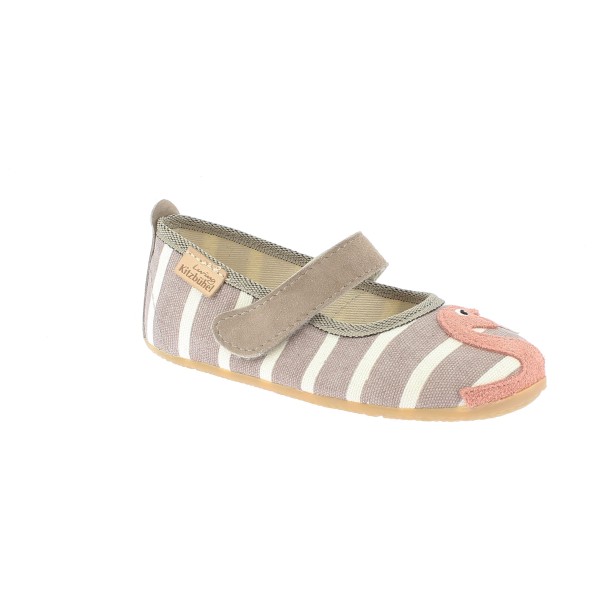 Image of Living Kitzbühel - Kid"s Ballerina Flamingo - Hüttenschuhe Gr 23;24 beige;blau'
