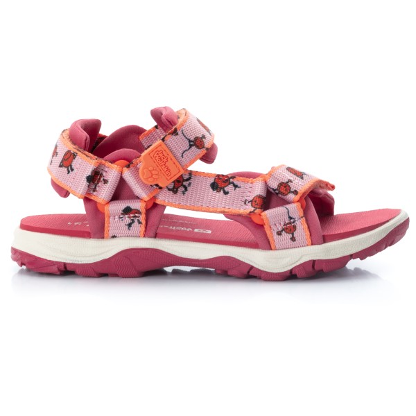 Image of Jack Wolfskin - Kid"s Smileyworld Sandal - Sandalen Gr 26;28;29;30;31;32;33 rosa;schwarz'
