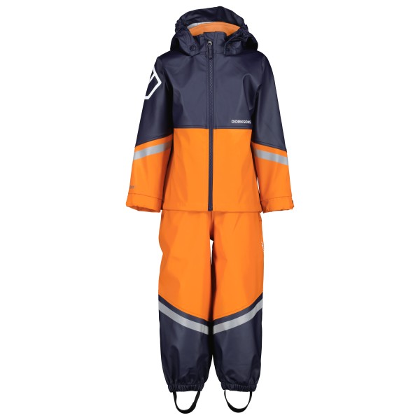 Image of Didriksons - Kid"s Waterman Set 11 - Overall Gr 100;110;120;130;140;80;90 bunt;grün;rosa'