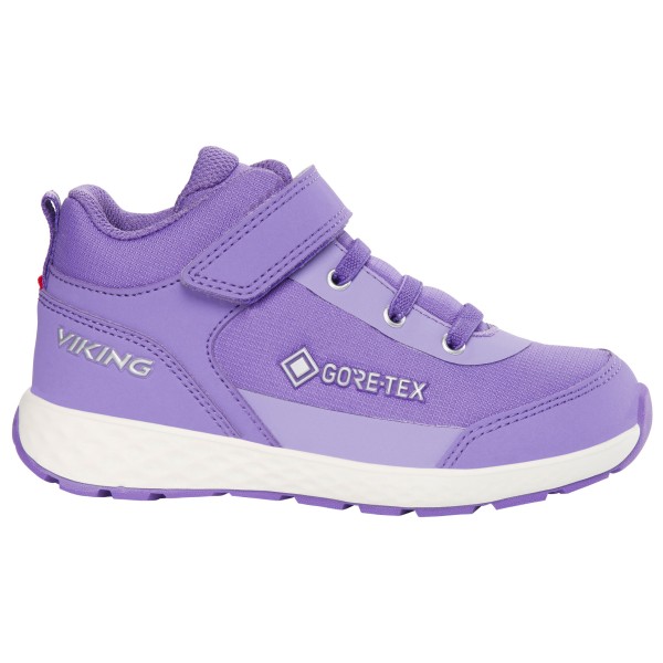 Image of Viking - Kid"s Fun Mid GTX 1V - Sneaker Gr 24;25;26;27;28;29;30;31;32;33;34;35 blau;lila'