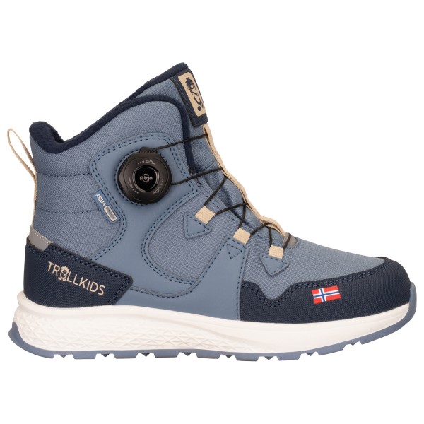 Trollkids Kid’s Bergen Winter Mid Cut Winterschoenen Grijs