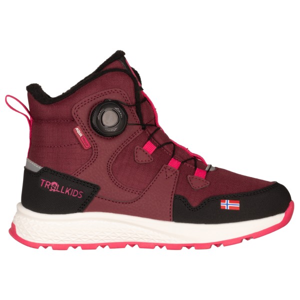 Image of Trollkids - Kid"s Bergen Winter Mid Cut - Winterschuhe Gr 28;29;30;31;32;35;36;37;38;39;40 blau;rot'