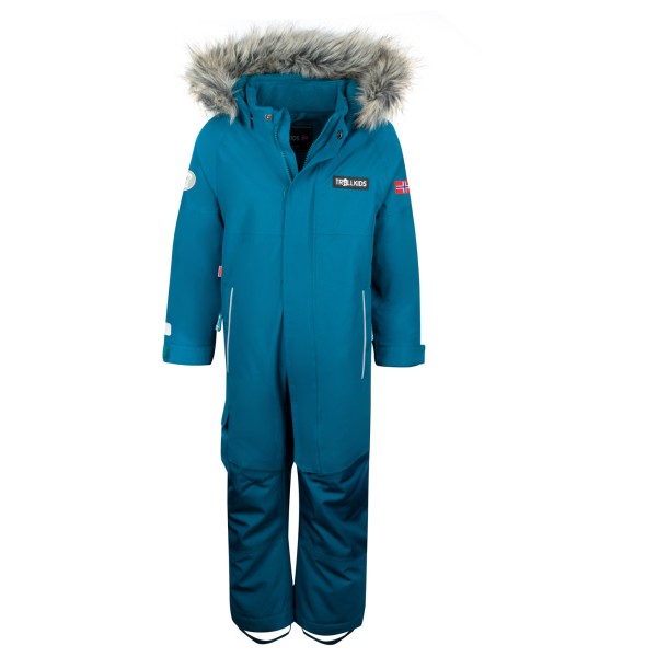 Image of Trollkids - Kid"s Kirkenes Snowsuit - Overall Gr 104 blau'