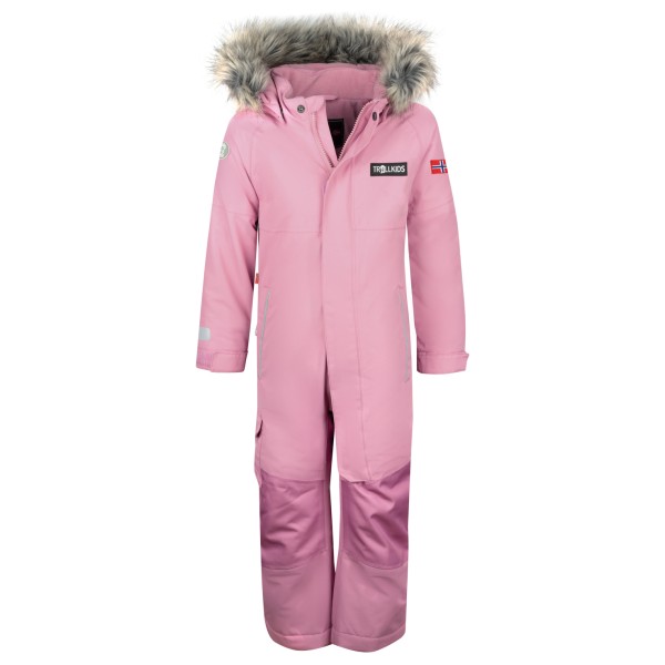 Image of Trollkids - Kid"s Kirkenes Snowsuit - Overall Gr 104 rosa'