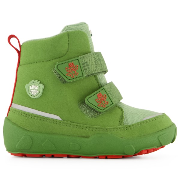 Image of Affenzahn - Kid"s Mid Boot Chamude Comfy - Winterschuhe Gr 21;22;23;24;25;26;27;28;29;30;31;32 blau;grau/schwarz;lila;oliv;rosa/lila;türkis'