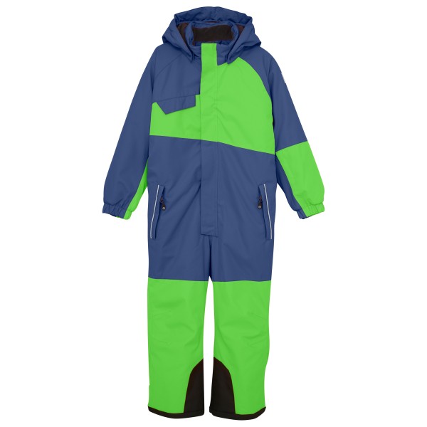 Image of Color Kids - Kid"s Coverall Colorblock - Overall Gr 128 blau'