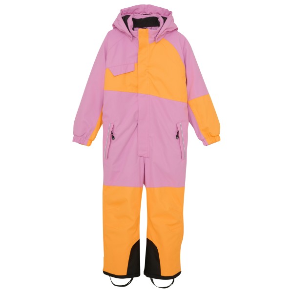 Image of Color Kids - Kid"s Coverall Colorblock - Overall Gr 104;110;116;122;128;134;140;152;164 blau;rosa'