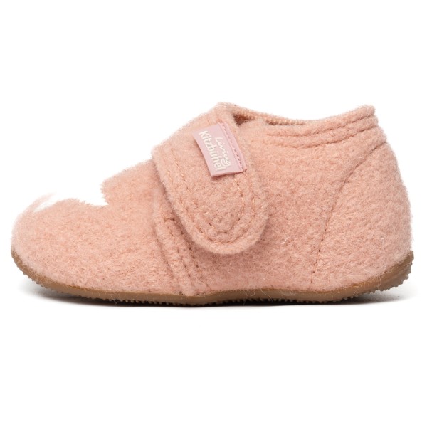 Image of Living Kitzbühel - Baby"s Klettschuh Stern - Hüttenschuhe Gr 20 rosa'