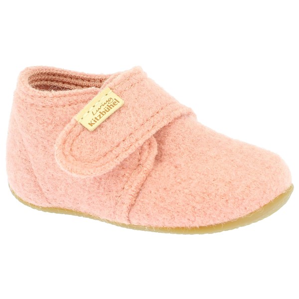 Image of Living Kitzbühel - Baby"s Klettschuh Unifarben - Hüttenschuhe Gr 27 beige/rosa'