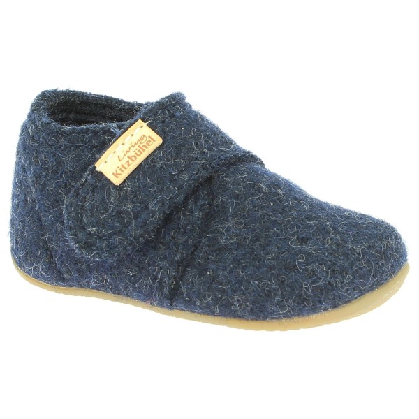 Image of Living Kitzbühel - Baby"s Klettschuh Unifarben - Hüttenschuhe Gr 26 blau'