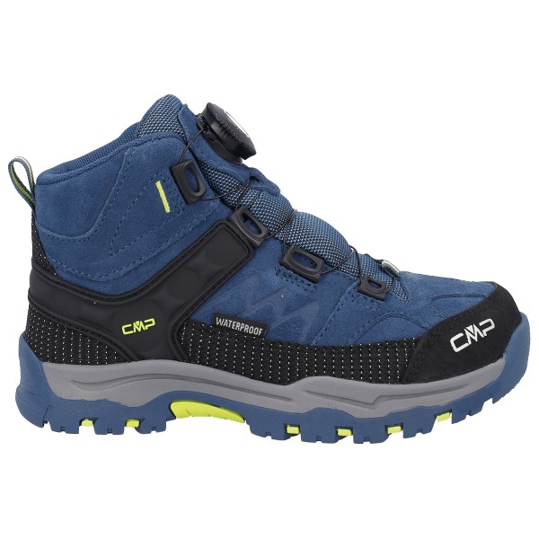 CMP Kid’s Kiruna Mid Fitgo Trekking Shoes WP Wandelschoenen Blauw