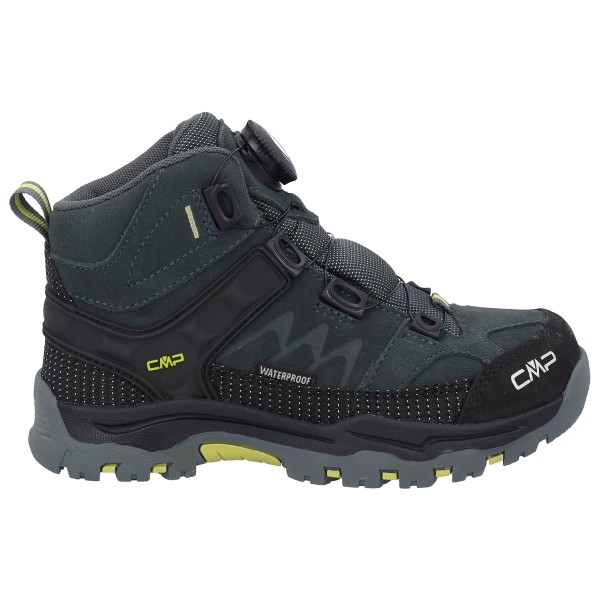 CMP Kid’s Kiruna Mid Fitgo Trekking Shoes WP Wandelschoenen Zwart