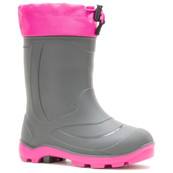 Image of Kamik - Kid"s Snobuster - Winterschuhe Gr 25;26;27;28,5;30;31;32;33,5;35;36;37;38 grau;grau/rosa'