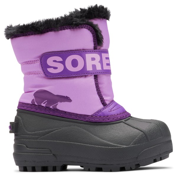 Winterschuhe Sorel Snow Commander Kinder (Gr 30 |lila |wasserdicht)