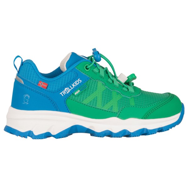 Trollkids Trolltunga Hiker Low XT Multisportschuhe Kinder (Gr 28 |blau |wasserdicht)