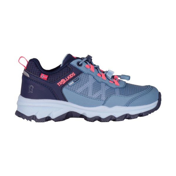 Trollkids Kid’s Trolltunga Hiker Low XT Multisportschoenen Blauw