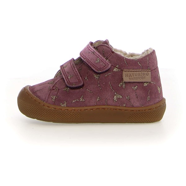 Naturino Kid’s Barefoot Amur VL Suede Printed Barefootschoenen Bruin