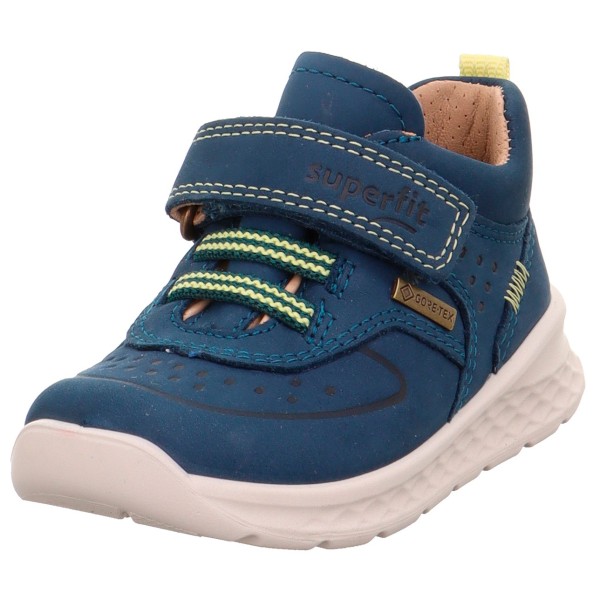 Superfit Breeze B Freizeitschuhe Kinder (Gr 26 |blau/ gelb |wasserdicht)