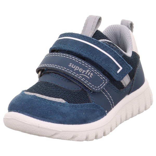 Superfit Sport7 Mini C Freizeitschuhe Kinder Reisen (Gr 34 |blau/ hellblau)