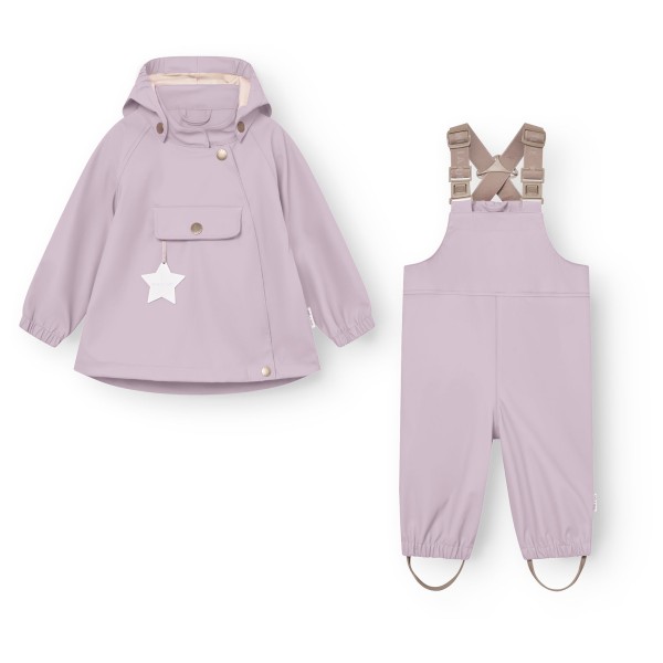 Mini A Ture Matwainis Rain Set Regenset Kids (Gr 92 |lila |wasserdicht)