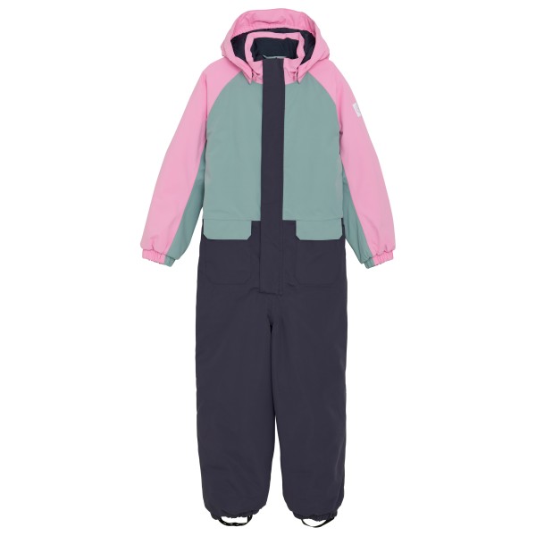 Color Kids – Kid’s Coverall Colorblock – Overall maat 92, Blauw