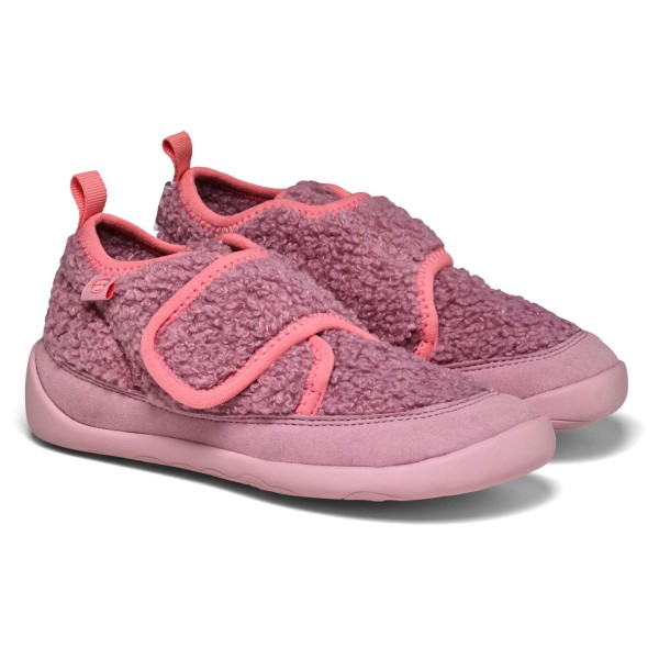Affenzahn Kid’s Hausschuh Vegan Fleecy Pantoffels Roze