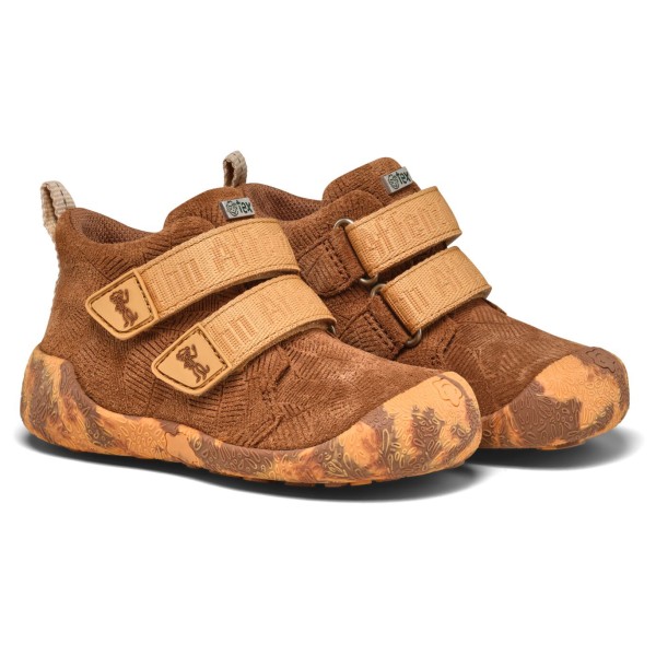 Affenzahn Kid’s Lauflerner Übergangsschuh Leder Talky Barefootschoenen Bruin