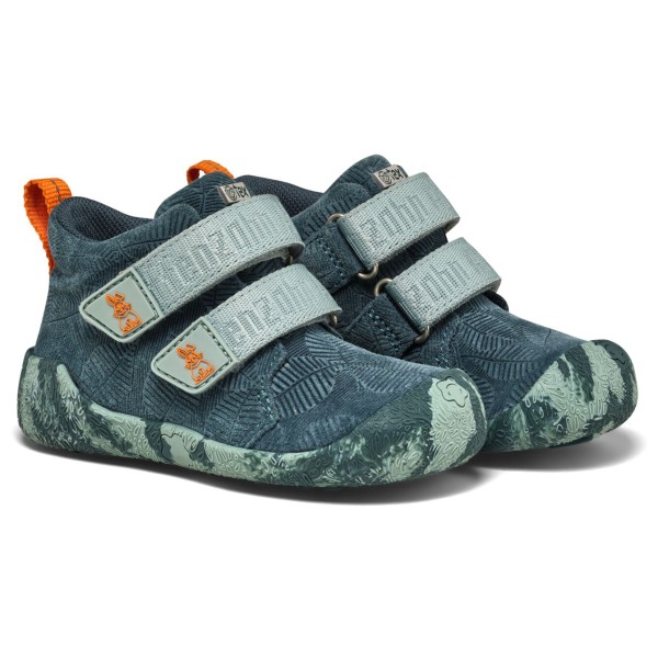 Affenzahn Kid’s Lauflerner Übergangsschuh Leder Talky Barefootschoenen meerkleurig Multicolor